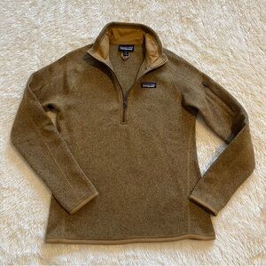 Patagonia Women's Better Sweater® 1/4-Zip Fleece - Nest Brown - Small